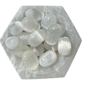 Selenite Polished Healing Tumble Gemstone