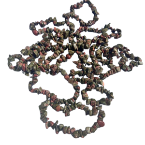 Unakite Jasper Chipstone Bracelet